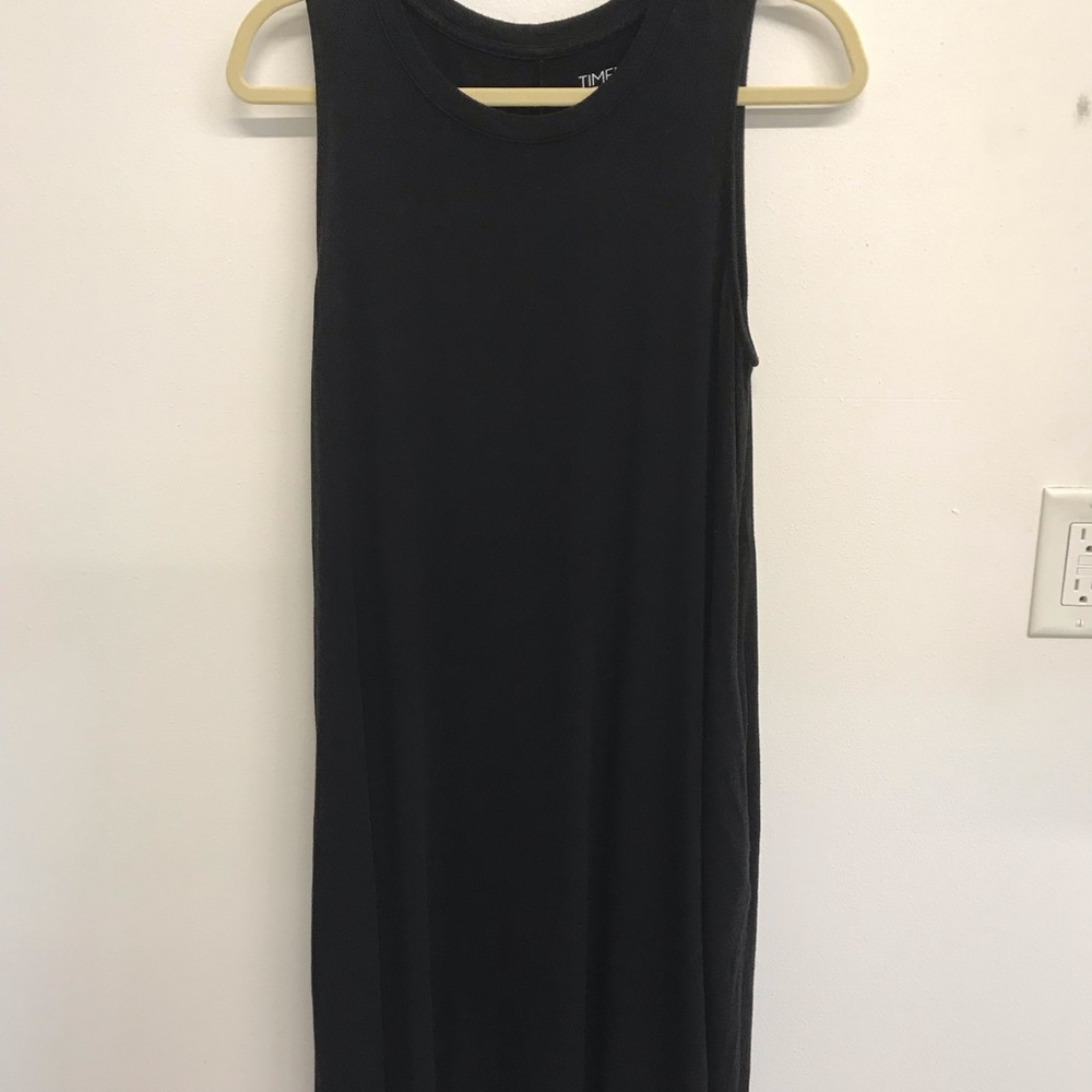 Time and Tru Black Sleeveless Dress Women’s Large - Picture 2 of 4